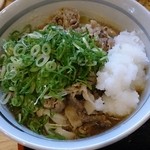 セルフうどん やま - 肉ぶっかけ中冷♡