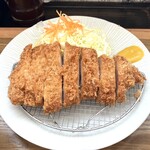 とん汁の店 まるやま食堂 - 上ロースカツ