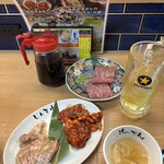 黒毛和牛ホルモン 大衆焼肉しんすけ - 