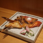 こころや - 金目鯛カマ塩焼き