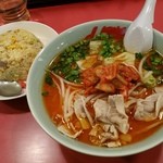 ラーメン山岡家 - 素敵なコンビです。