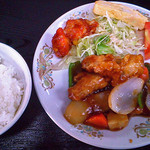 中華レストラン北海 - 料理写真:酢豚定食