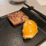 中国飯店 富麗華 - 揚げ 2種 [大根餅･鴨のパイ]