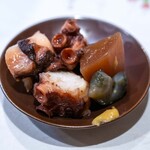 うを徳 - 2026.1 明石産真蛸と大根のやわらか煮 能登産青海鼠（なまこ）