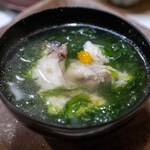 うを徳 - 2026.1 明石の鯛と三重産アオサの潮汁