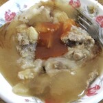 虎尾肉丸 - 肉圓（赤羌醬をかけて）