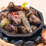 日本栄光酒場 ロッキーカナイ - 豚くろーの黒っこ焼き