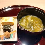 蓬左茶寮 - わかめのお味噌汁