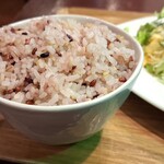 黒川食堂 - 五穀米