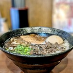 熊本ラーメン大悟 - 料理写真:熊本ブラック煮玉子