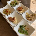 四川 郷土菜 シャンバァロウ - 前菜3種