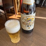 四川 郷土菜 シャンバァロウ - 瓶ビール