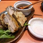 お季味 - 鶏とごぼうの挟み揚げ（￥480）