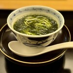 日月 - 浜名湖産生青海苔の麺