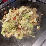 お好み焼 ゆかり 横浜スカイビル店 - スパイシーカレーもんじゃ