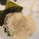 博多天神 - 味変・その１。