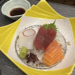 若竹の庄 - まぐろサーモンいか