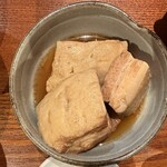 芝富士酒場 さく家 - 豚角煮