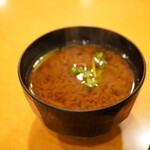 かつ半 - ●お味噌汁　100円
