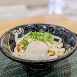 はなまるうどん - 料理写真:冷たい温玉ぶっかけ（小）