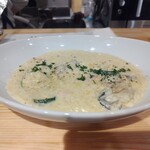 La Concha JunJun - 牡蠣と野菜のクリームリゾット(1700円)