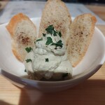 La Concha JunJun - 牡蠣とクリームチーズディップ(800円)