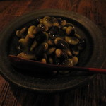 麻布 川上庵 - 「鞍掛け豆」