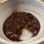 赤間茶屋 あ三五 - 蕎麦ぜんざい