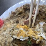 お好み食堂 伊東 - 表面の玉子