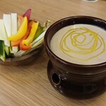 ABC 肉とワインのおいしい店 - バーニャカウダ 湘南野菜