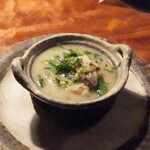 レストラン ナズ - つきわぐまあ、酒粕、奈良の新米のお鍋