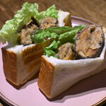 HAGI CAFE  - ランチセット サバサンド＠税込1,480円