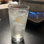 居酒屋 しんざん - レモンサワーは金宮かしら？
サッパリ美味しいです♪(๑ᴖ◡ᴖ๑)♪