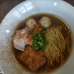 らぁ麺 九菊 - 特上醤油ラーメン