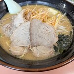 みちのくラーメン - ねぎみそチャーシュー大盛り