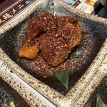 とり焼肉 鳥壱 - 七味タレ