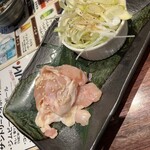 とり焼肉 鳥壱 - もも・むねねぎ塩タレ