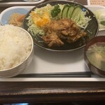 やきとり 信ちゃん - 唐揚げ定食