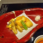 瀬戸内味覚処 芸州 - 小鰯、穴子天