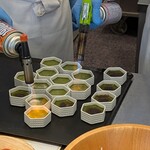 ザ・ガーデン - タイムサービススイーツである朝宮抹茶のブリュレ