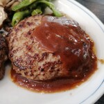 鳩ヶ谷亭 - 牛ハンバーグ