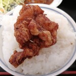 鳩ヶ谷亭 - カラアゲ・オンザ・ライス