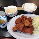 鳩ヶ谷亭 - 唐揚げ定食