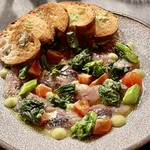 23 - 鰯のマリネと菜の花