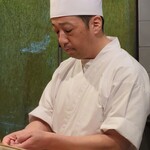 京極寿司 - 眞杉 国史大将。