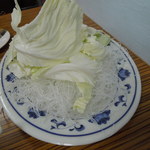 長白小館 - 最初に付いてくる野菜