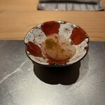 寿司栄 - ボタンエビ(3日熟成)