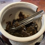 純手打ち讃岐うどん すぎしん - 昆布の佃煮