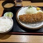 とんかつ 鉄 - 特上ヒレカツ定食¥2,300