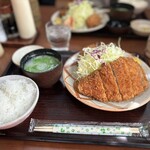 とんかつ 竹亭 - 上とんかつ定食